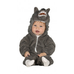 Disfraz de lobo para bebé - Disfraz lobo gris baby