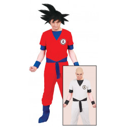 Disfraz de luchador de anime adulto. Disfraz de Son Goku - Dragon Ball