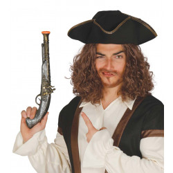 Pistolón Pirata de 42 cms de largo. Trabuco de capitán pirata