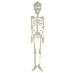 Colgante Esqueleto Fluorescente 75 cms