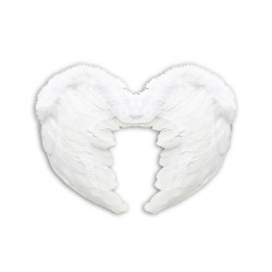 Alas de Angel color blanco, 45 cm