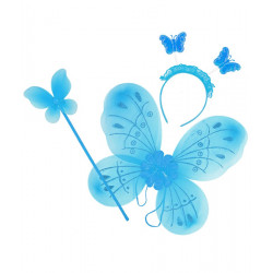 Conjunto de Mariposa, Azul