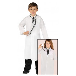 Disfraz de Doctor Infantil. Bata de médico para niño y niña