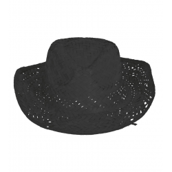Sombrero de Paja para Verano Negro
