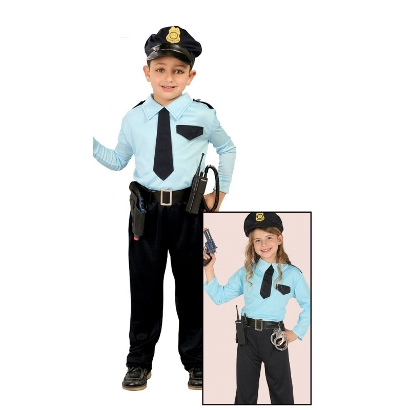 Niños Conjunto de Policia Accesorios