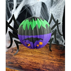 Colgante para Halloween, Araña de papel seda