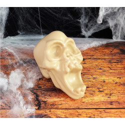 Cráneo de plástico 14 cm