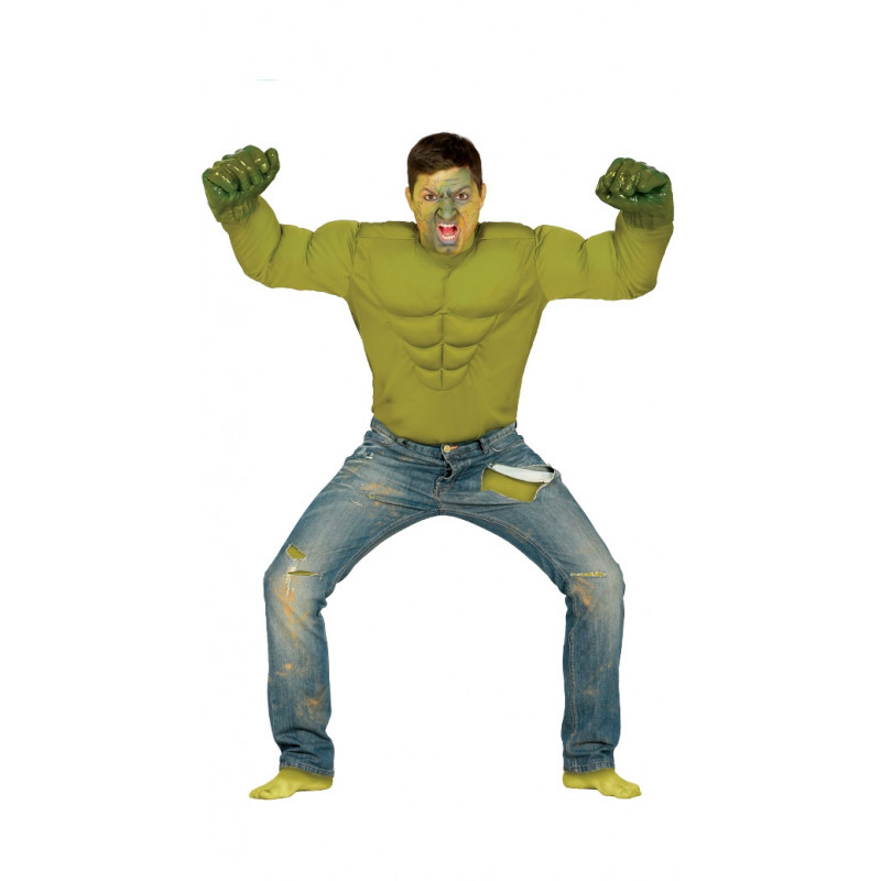 Descriptivo emergencia acento Disfraz de angry hero adulto. Disfraz de Hulk para adulto | Bazar Chinatown
