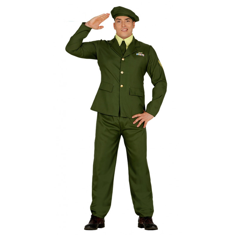 Disfraz de Soldado Militar para hombre