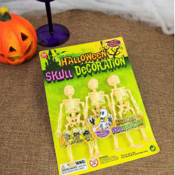 Set 3 Esqueletos para Decoración en Halloween