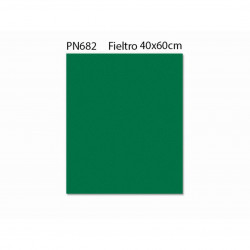 Fieltro 40X60cm,verde, PN682