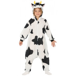 Disfraz de Vaca Infantil - Pijama de Vaca para Niño y Niña