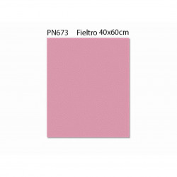 Hoja Fieltro 40X60cm color rosa
