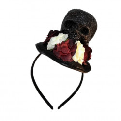 Diadema de Rosas con Esqueleto