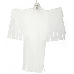 Colgante Fantasma Blanco Aterrador con Luz - 180 cm