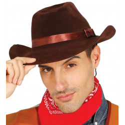 Sombrero Cowboy de fieltro para adulto