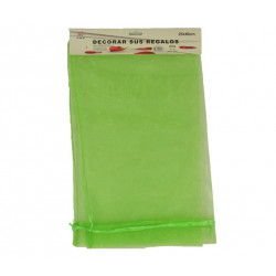 Bolsa de Tul 25x40cms Verde Fluorescente