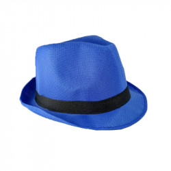 Sombrero Azul de Gángster - Sombrero de Fiesta