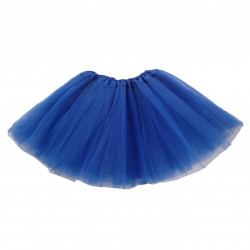 Tutú para adulto, azul oscuro - Falda de Tul 40cm