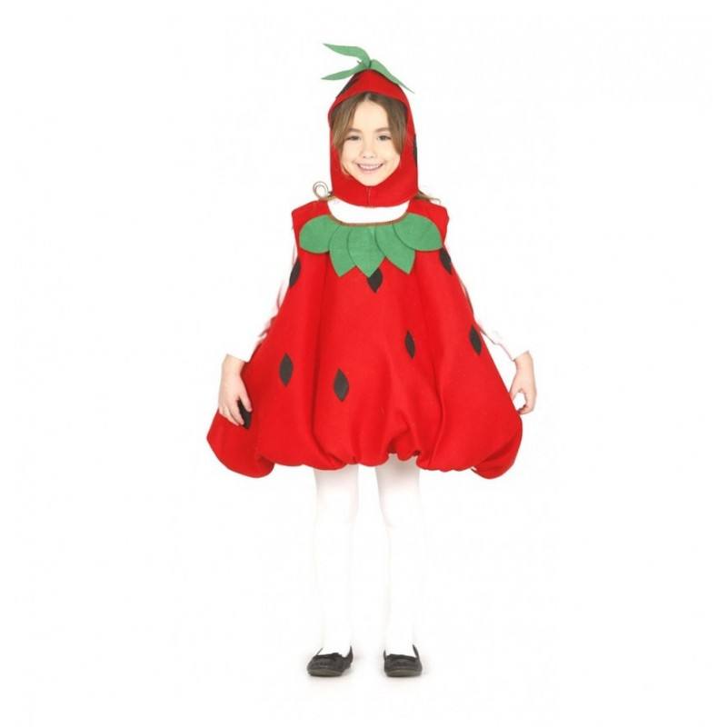 Comienzo Broma Manual Disfraz de Fresita Infantil - Disfraz de Fruta para Niño y Niña | Bazar  Chinatown