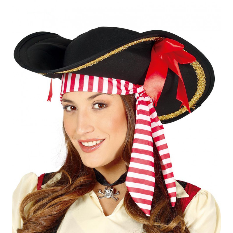 Sombrero pirata corsario para adulto