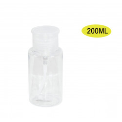 Dispensador de Botella de Plástico Transparente para Envasar Desmaquillante de 200Ml