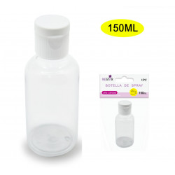 Botella de Plástico Transparente para Envasar de 150 Ml