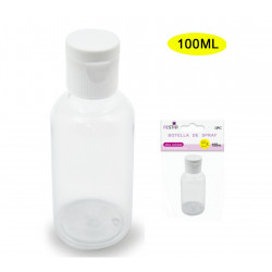 Botella de Plástico Transparente para Envasar de 100 Ml