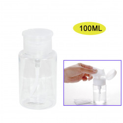 Dispensador de Botella Transparente para Envasar Desmaquillante de 100Ml