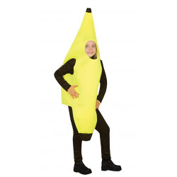 Disfraz de plátano para niño y niña. Disfraces frutales