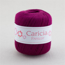 Ovillo lana caricia frescor 75gr. Púrpura No.736