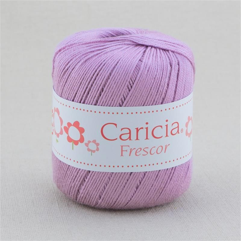 Ovillo lana caricia frescor 75gr. Violeta No.737