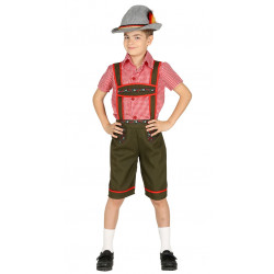 Disfraz de tirolés infantil. Disfraz de Oktoberfest para niño