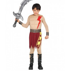 Disfraz de gladiador para niño. Disfraz de Kratos romano infantil