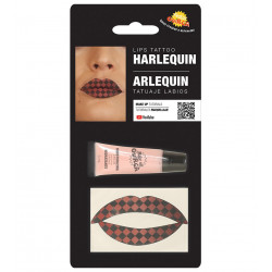 Tatuaje para los labios - Pintalabios de Arlequín