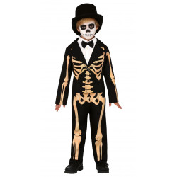 Disfraz de esqueleto infantil - Traje de esqueleto para niño