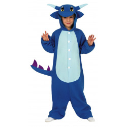 Disfraz de Dragón Azul Infantil - Pijama Spyro para Niño