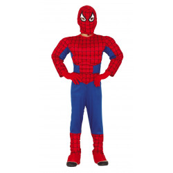 Disfraz Superheroe o Spiderman musculoso infantil