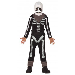 Disfraz de Skeleton soldier para infantil.Disfraz de esqueleto para infantil