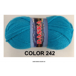 Lana Daska No.242 Azul Luminoso
