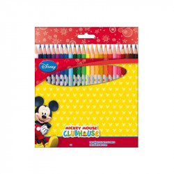 Disney Mickey Mouse Pack 24 Lápiceros de colores