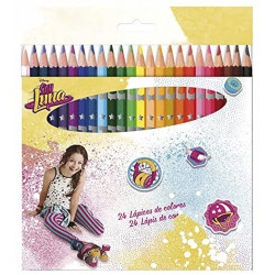 Soy Luna Pack de 24 Lápices de colores