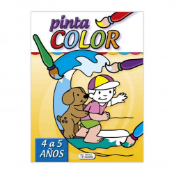 Libro colorear gran Pinta color 4 a 5 años