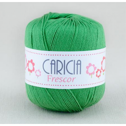 Ovillo lana caricia frescor 75gr. Verde Grama 463