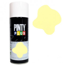 Pintura en Spray Amarillo Crema 1015, 400ml - PintyPlus