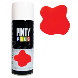 Pintura en Spray Rojo Fluorescente F107, 400ml - PintyPlus