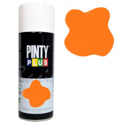 Pintura en Spray Naranja Fluorescente F143, 400ml - PintyPlus