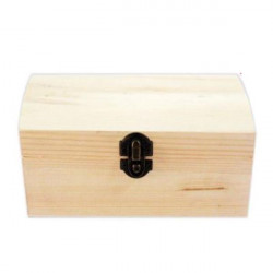 Caja de madera para regalo y bisutería 95 x 60 mm