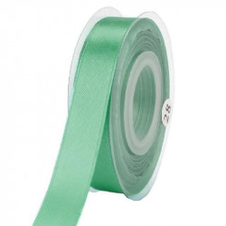 Cinta de Raso 15mm verde turquesa - Cinta satín para lazos y manualidades