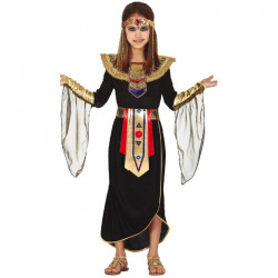 Disfraz de Egipcia negra infantil - Vestido Cleopatra infantil